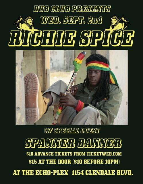 Richie Spice 9/2/2009