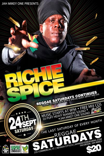 Richie Spice 9/24/2011
