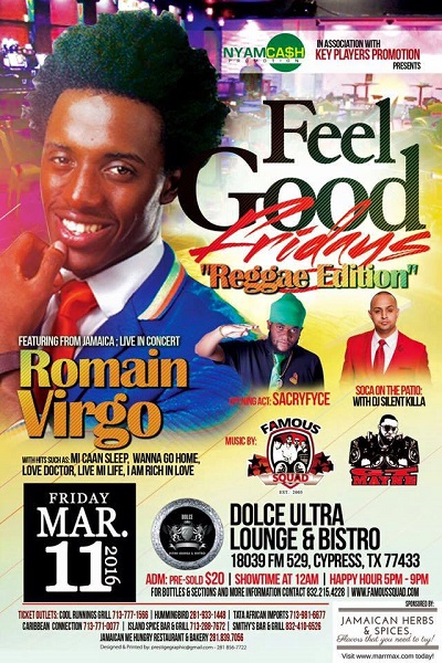 Romain Virgo 3/11/2016