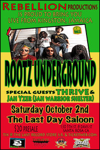 Rootz Underground 10/2/2010