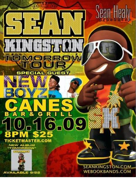 Sean Kingston 10/16/2009