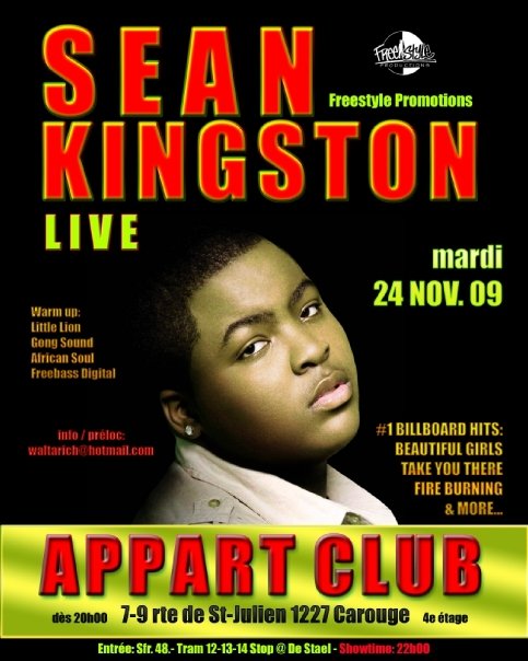 Sean Kingston 11/24/2009