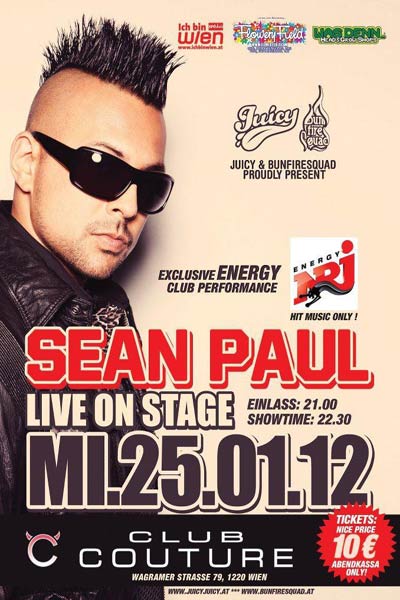 Sean Paul 1/25/2012