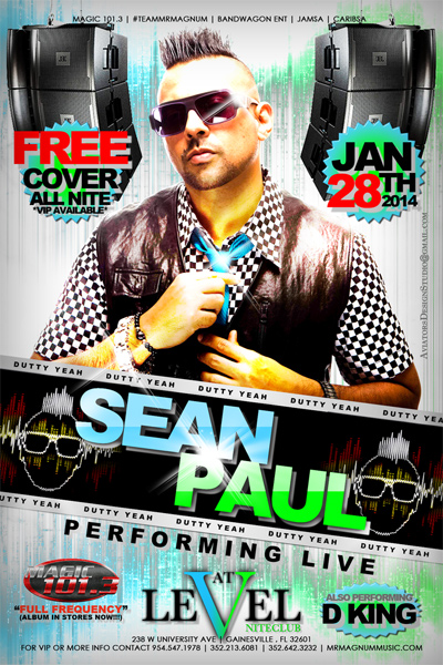 Sean Paul 1/28/2014