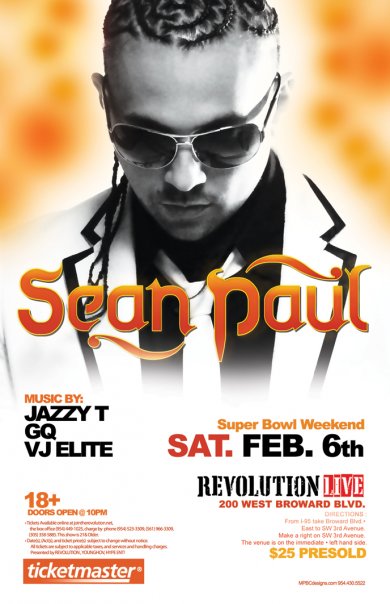 Sean Paul 2/6/2010