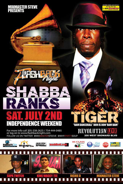 Shabba Ranks 7/2/2011