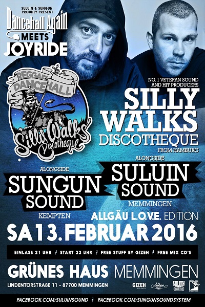 Silly Walks Discotheque 2/13/2016