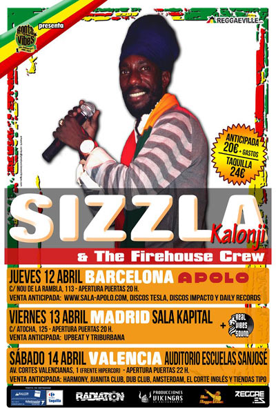 Sizzla 4/12/2012