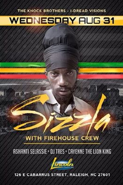 Sizzla 8/31/2016
