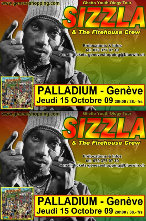 Sizzla 10/15/2009