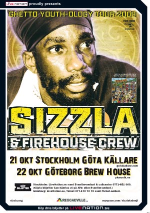 Sizzla 10/21/2009