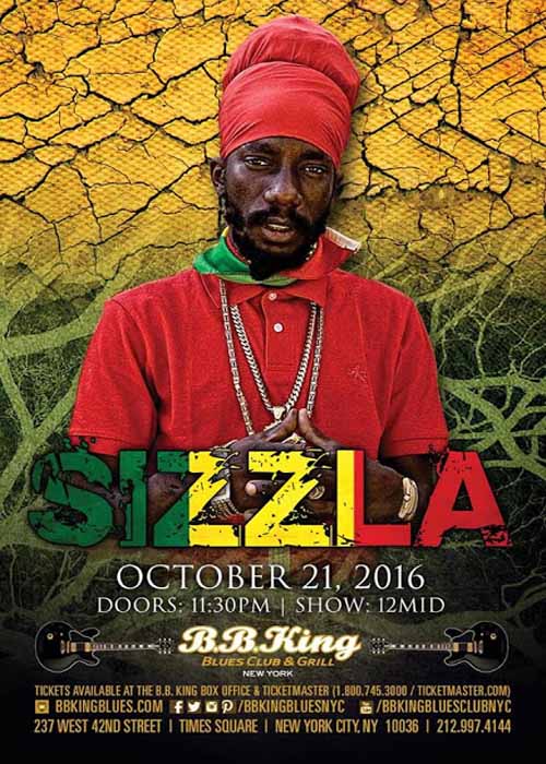 Sizzla 10/21/2016