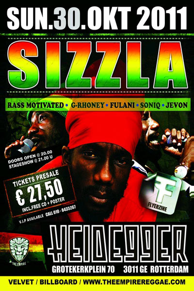 Sizzla 10/30/2011
