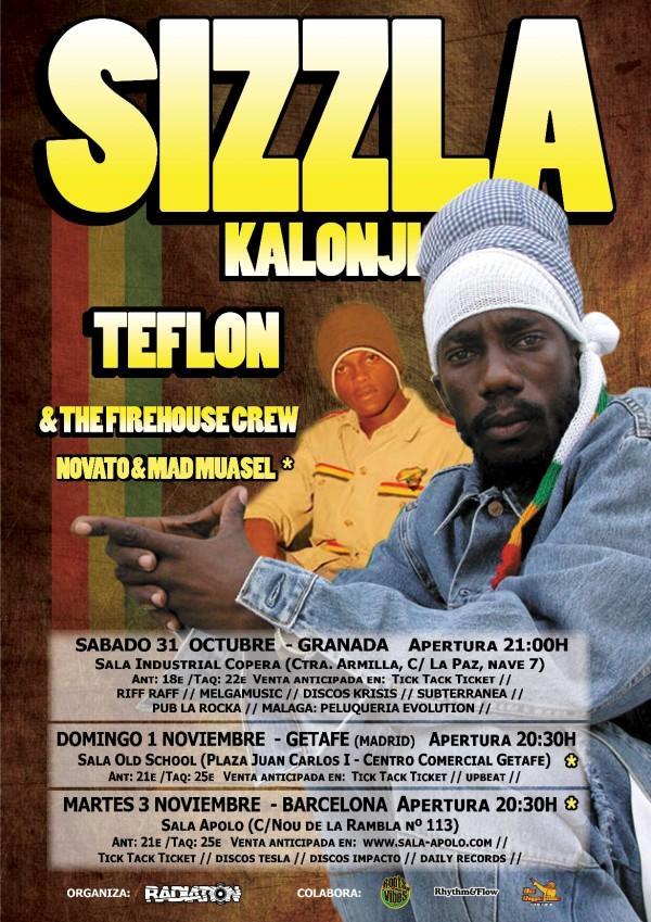 Sizzla 11/1/2009
