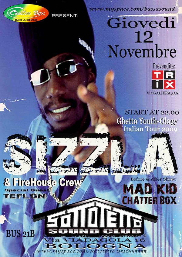 Sizzla 11/12/2009