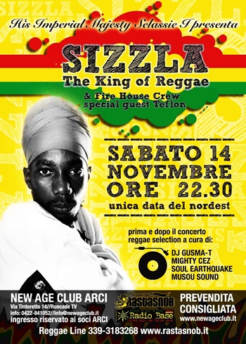 Sizzla 11/14/2009