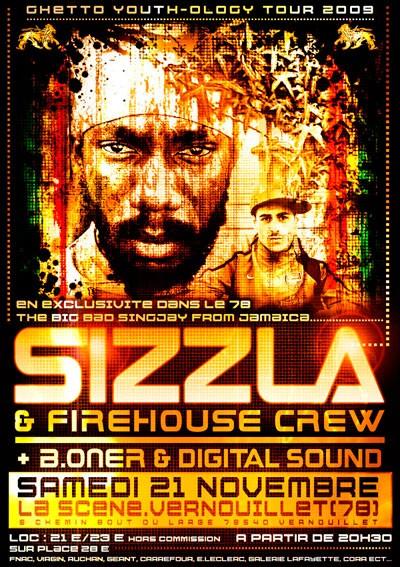 Sizzla 11/21/2009