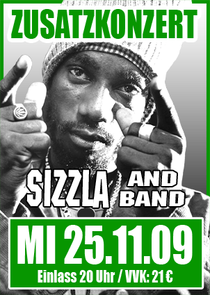 Sizzla 11/25/2009