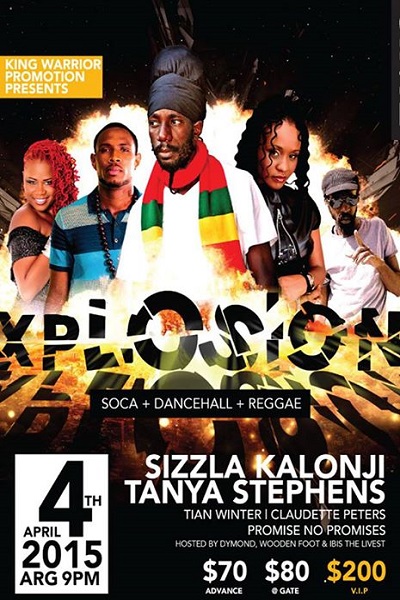 Sizzla 4/4/2015