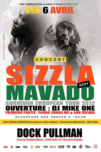 Sizzla 4/6/2012