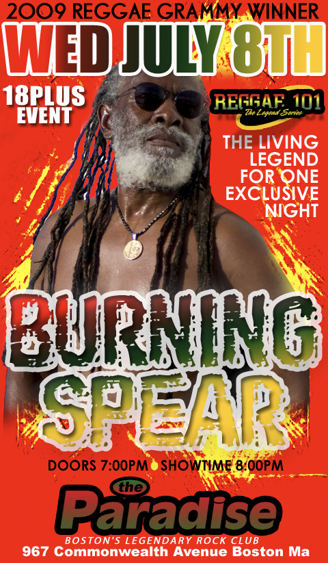 Burning Spear 7/8/2009