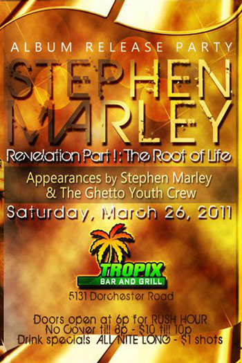Stephen Marley 3/26/2011