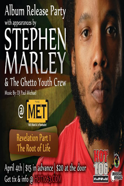 Stephen Marley 4/4/2011