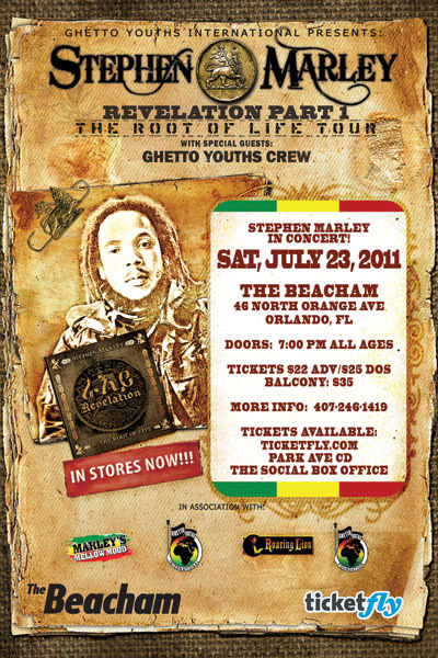 Stephen Marley 7/23/2011