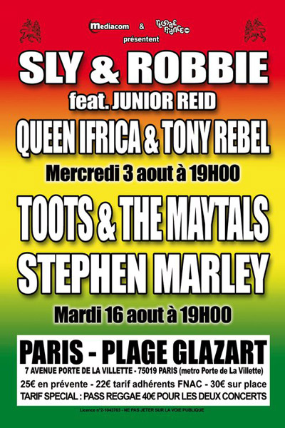 Stephen Marley 8/16/2011