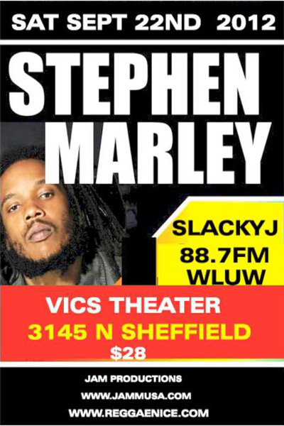 Stephen Marley 9/22/2012