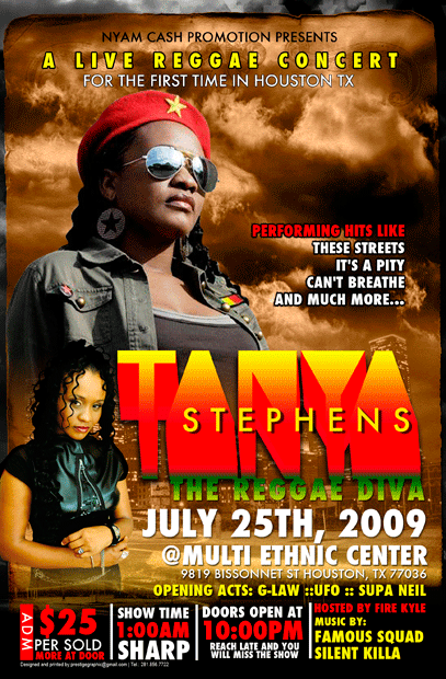 Tanya Stephens 7/25/2009