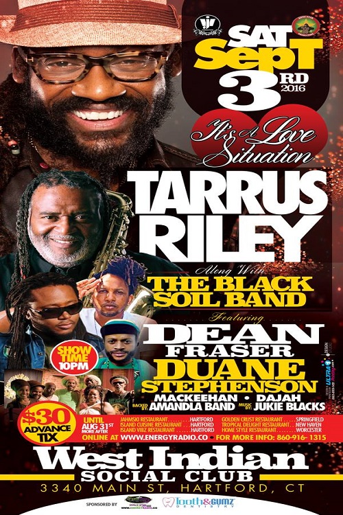 Tarrus Riley 9/3/2016
