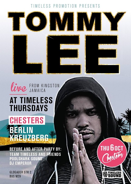 Tommy Lee Sparta 10/6/2016