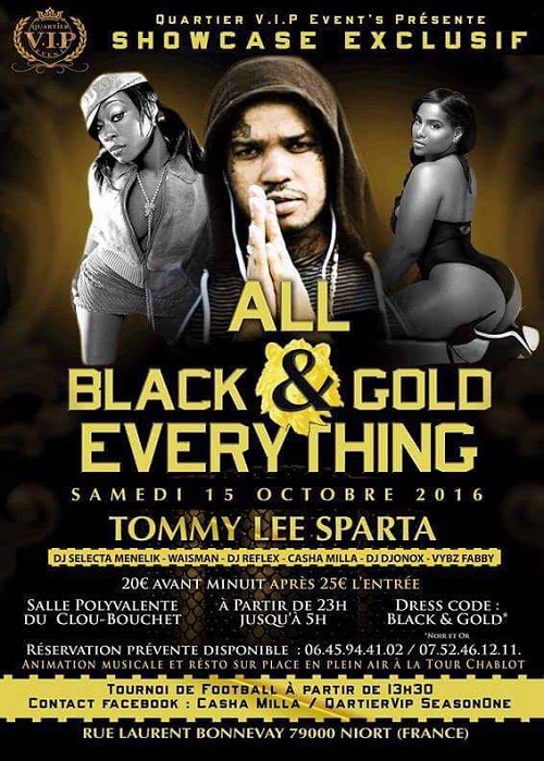 Tommy Lee Sparta 10/15/2016