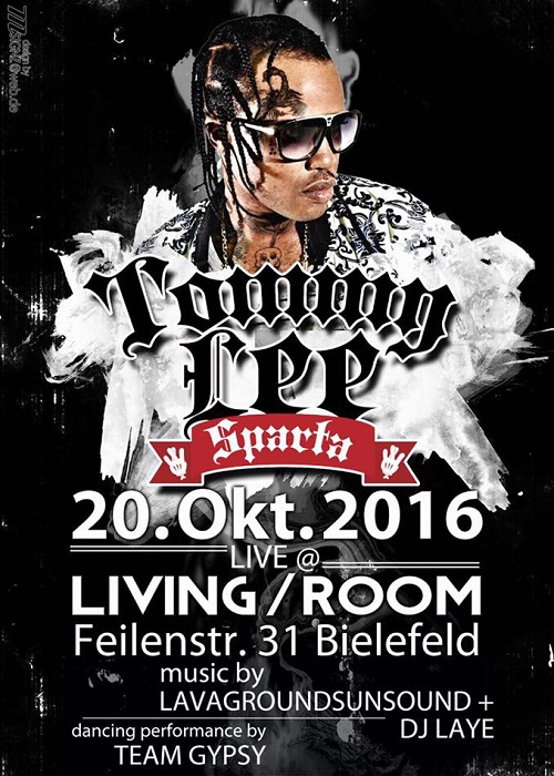 Tommy Lee Sparta 10/20/2016
