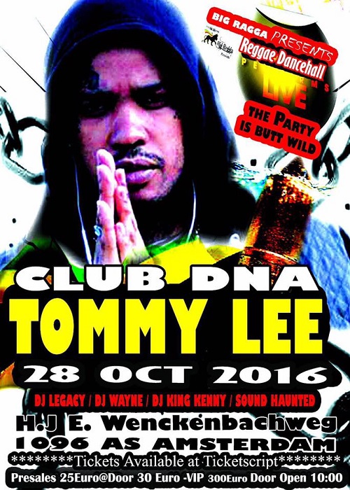 Tommy Lee Sparta 10/28/2016