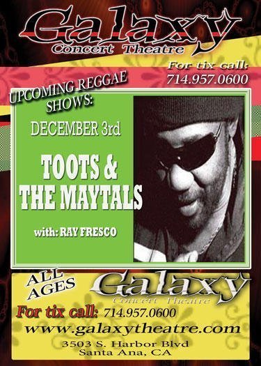 Toots & The Maytals 12/3/2009