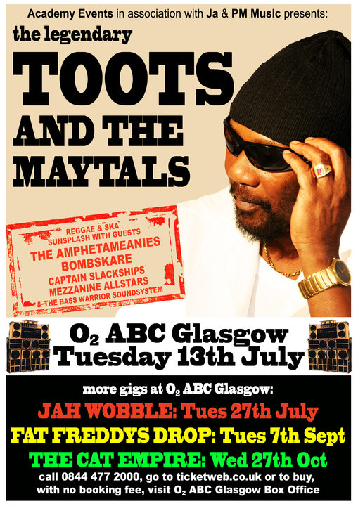Toots & The Maytals 7/13/2010