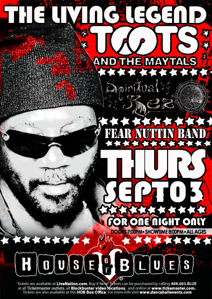 Toots & The Maytals 9/3/2009