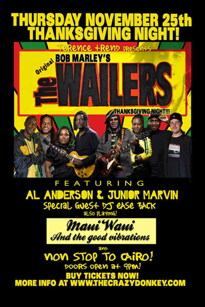 Original Wailers 11/25/2010