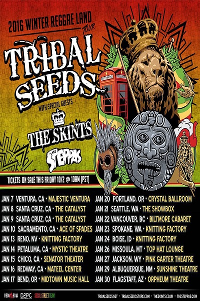 Tribal Seeds 1/30/2016