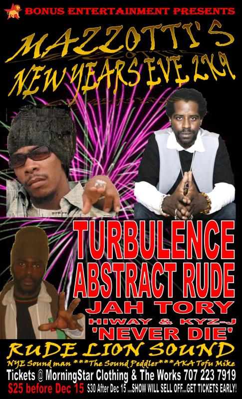 Turbulence 12/31/2009