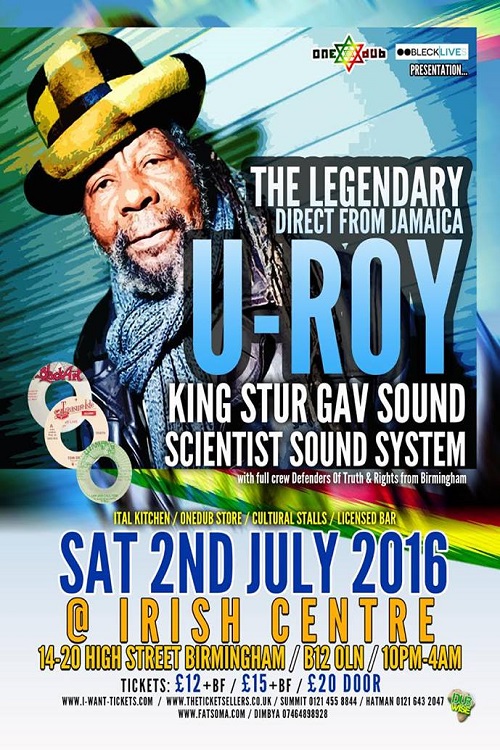 U Roy 7/2/2016