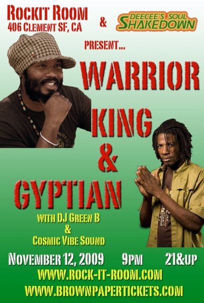 Warrior King 11/12/2009