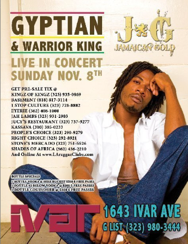 Warrior King 11/8/2009