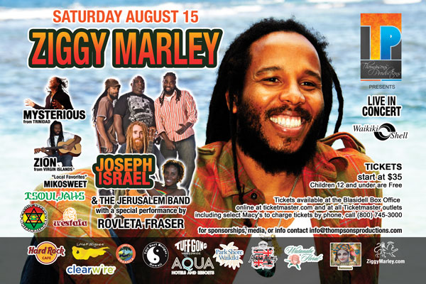 Ziggy Marley 8/15/2009