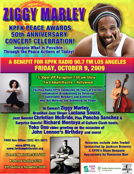 Ziggy Marley 10/9/2009