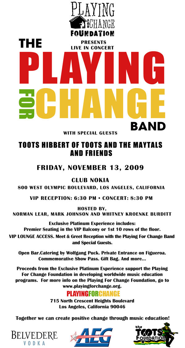 Ziggy Marley 11/13/2009