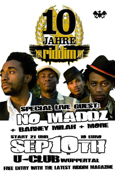 10th Anniversary Riddim Magazine