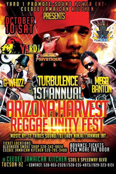 Arizona Harvest Unity Reggae Fest 2015